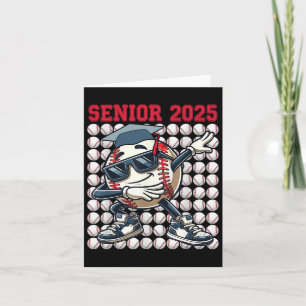 Cartão Mais velho 2025 Dabbing Baseball Cl De Graduação 2