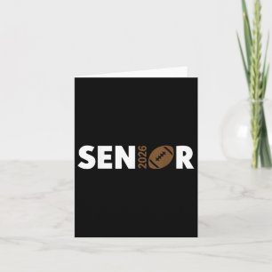 Cartão Mais velho 2026 Futebol Cl Da Graduação 2026 De Vo