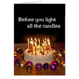 Cartão Mais velho Aniversário pode precisar de uma licenç