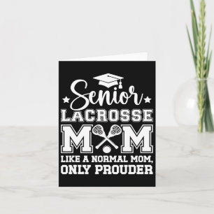 Cartão Mais velho de Lacrosse Mãe Mais velho Prouder Lacr