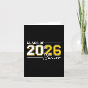 Cartão Mais velho Engraçado Ano 2026 Classe De Graduação