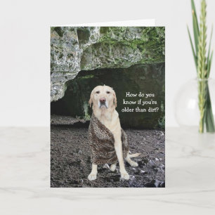 Cartão Mais velho que Dirt?