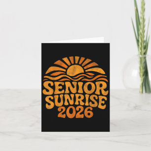Cartão Mais velho Sunrise 2026 Mais velho De Graduação Cl