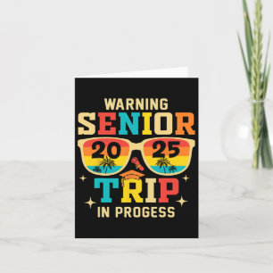 Cartão Mais velho Trip 2025 Aviso Em Andamento Graduação 