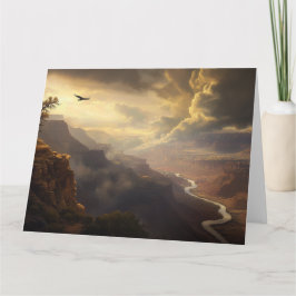 Cartão Majestade do Grand Canyon: Feliz Dia dos Pais