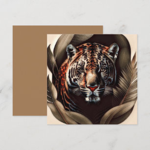 Cartão Majestade Jaguar - Rei Da Selva