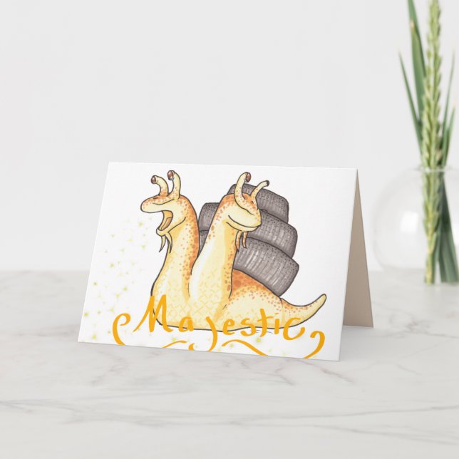 Cartão majestoso (Frente)