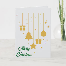 Cartão Make It Yours: Custom Folded Christmas Card