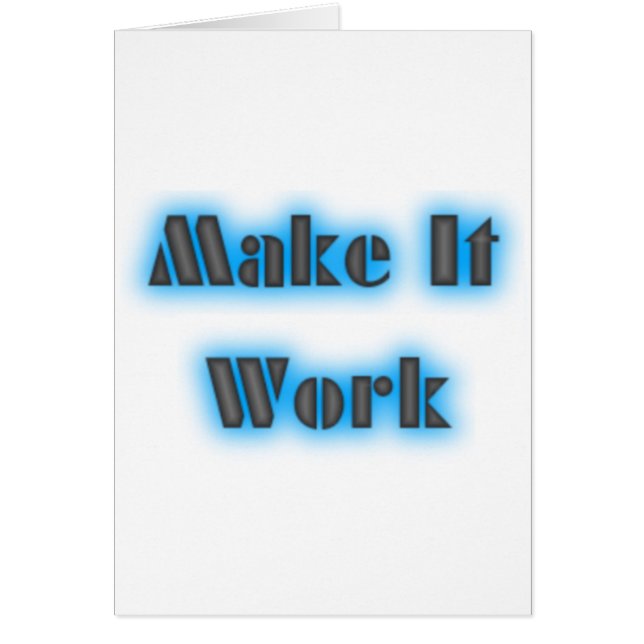 Cartão makeiworkBLUE3BIGGER (Frente)