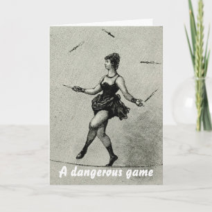 Cartão malandragem/malabarista