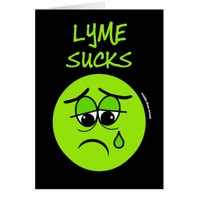 Cartão MALDITO...Lyme (Frente)