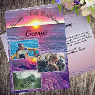 Cartão Malecon Sunset Birthday 0911