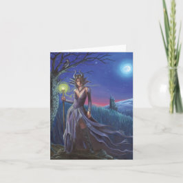 Cartão Maleficent - Notecard