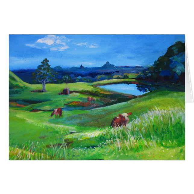 Cartão Maleny Views (Frente Horizontal)