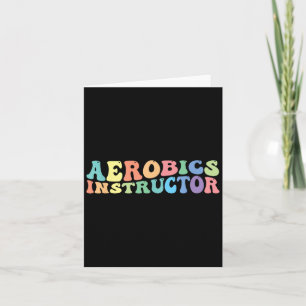Cartão Malhação de Instrutor de Aeróbios