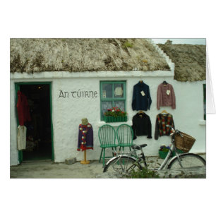 Cartão Malhas irlandesas