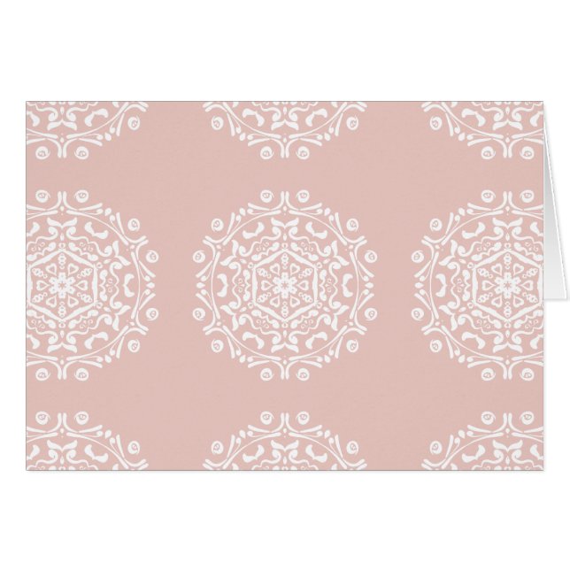Cartão Mallow Mandala (Frente Horizontal)