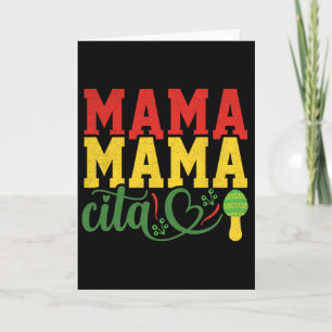 Cartão Mama Cita Mexicana Cinco De Mayo 