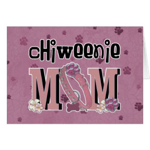 Cartão MAMÃ de ChiWeenie