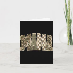 Cartão Mama mamãe feliz dia das mães vida de mãe retrô