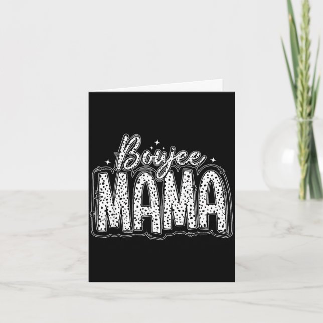 Cartão Mama sofisticada vida de mãe divertida dia das mãe (Frente)