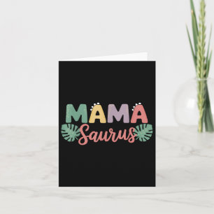 Cartão Mama Surus Mãe Pai Dinossauro Matriz Familiar de A