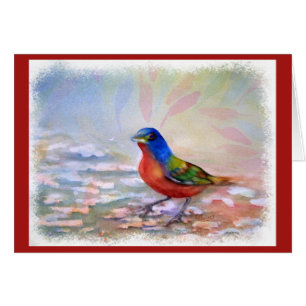 CARTÃO MAMA VERMELHA DE ROBINA ESPILADA