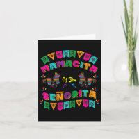 Mamacita Do Aniversário Mexicano Da Senhorita