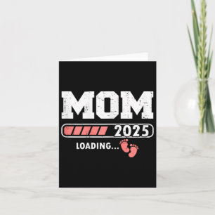 Cartão Mamãe 2025 Carregando Para Menina Bebê Mamãe Mamãe