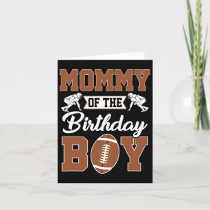 Cartão Mamãe Das Mães Familiares De Futebol Do Birthday B