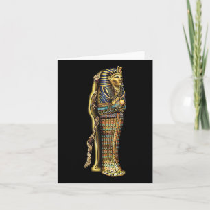 Cartão Mamãe Em Sarcophagus Hallowen Costume