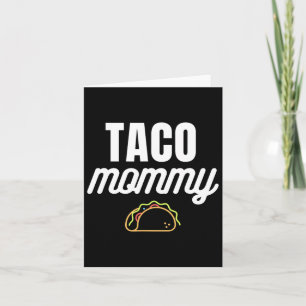 Cartão Mamãe Taco Fofa Para Festas De Cinco De Mayo Com T