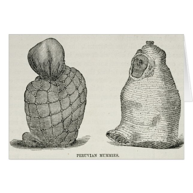 Cartão Mamãs peruanas (Frente Horizontal)