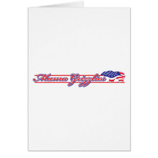 Cartão Mamma-Grizzly.Script-eps