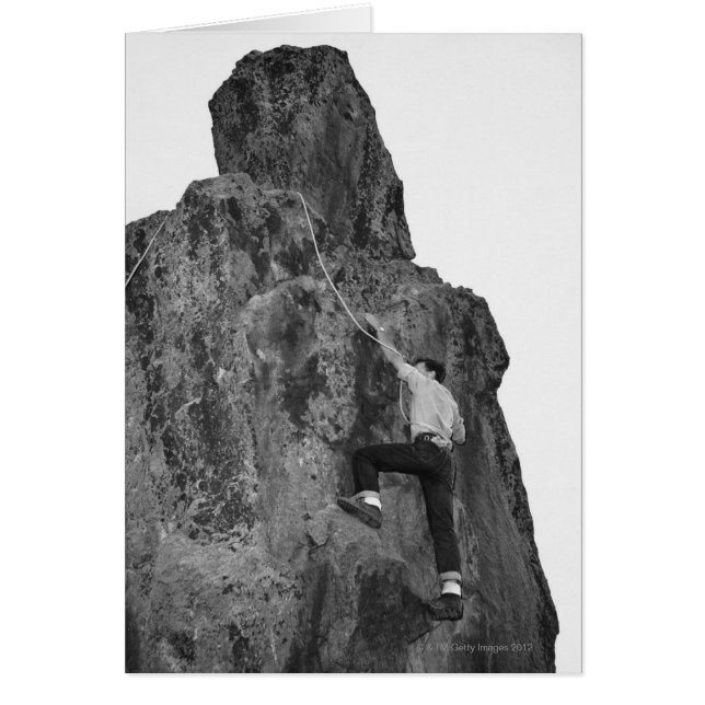 Cartão Man Rock Subindo (Frente)