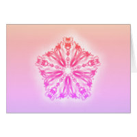 Mandala da lavanda do pêssego do rosa do
