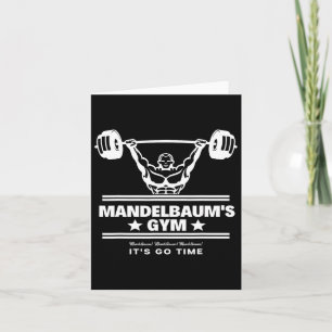 Cartão Mandelbaum Gym - Já é hora de ir!
