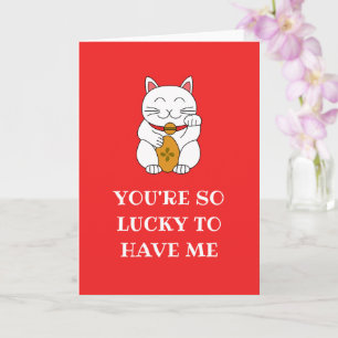 Cartão Maneki Neko