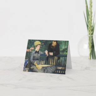 Cartão Manet, no Conservatório