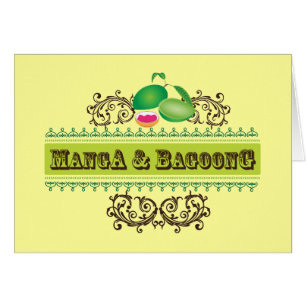 Cartão Manga em Bagoong