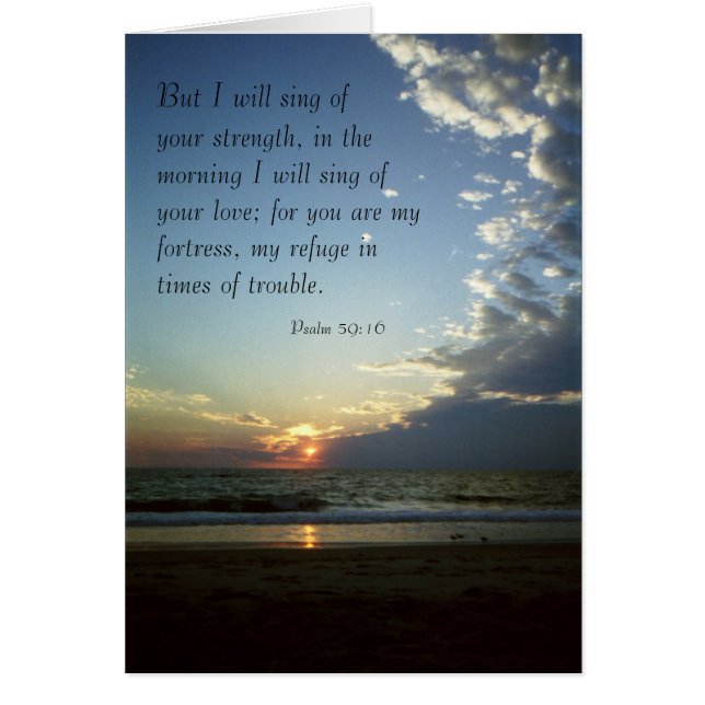 Cartão Manhã 1 de Outerbanks (Frente)