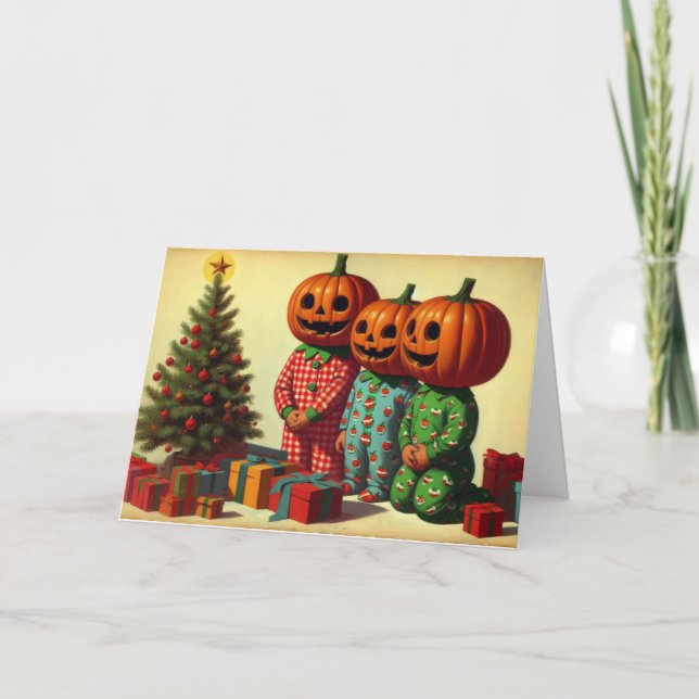 Cartão Manhã de Natal (Frente)