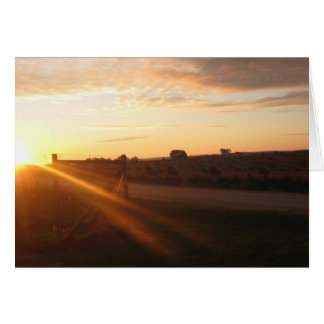 Cartão Manhã de novembro