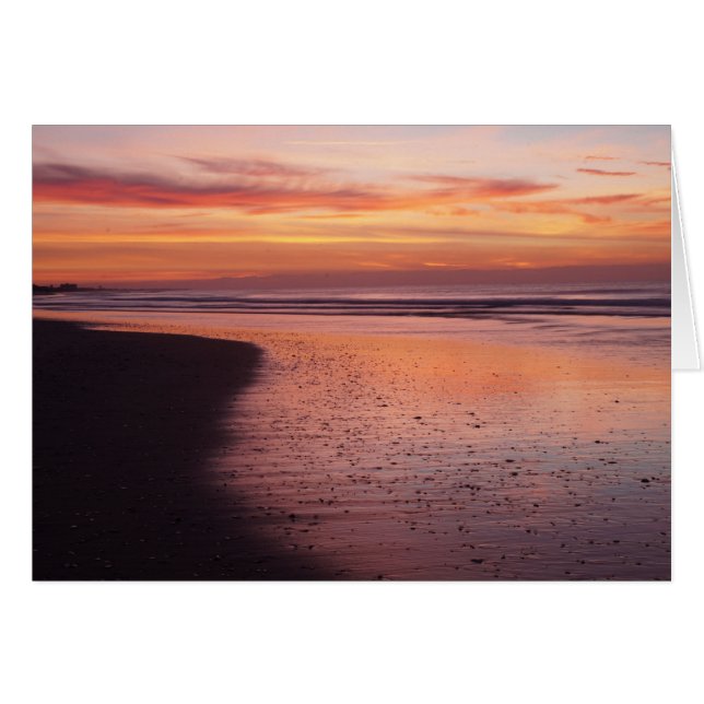 Cartão Manhã do nascer do sol (Frente Horizontal)