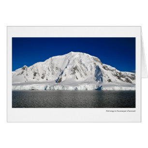 Cartão Manhã no canal de Neumayer