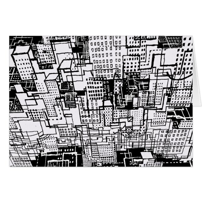 Cartão Manhattan (Frente horizontal)