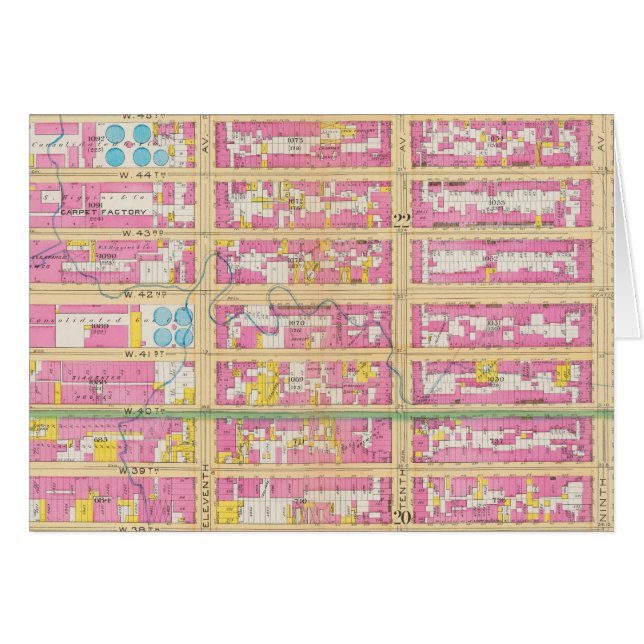 Cartão Manhatten, Nova Iorque 5 (Frente Horizontal)