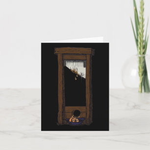 Cartão Manifestação Guillotine Ca. 2025 Sem Antecedentes