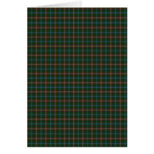 Cartão Manitoba tartan