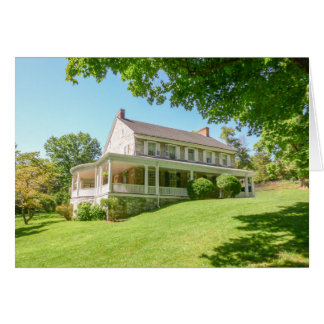 Cartão Mansão no verão